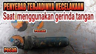 PENYEBAB PISAU GERINDA PECAH