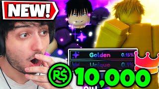 I Spent $10,000 ROBUX on 'Anime Adventures 2.0'...