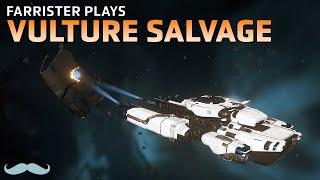 Vulture Salvage in 3.24 is Bittersweet | Star Citizen 3.24 4K Salvage Gameplay