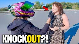 CRAZY KARENS vs BIKERS | EPIC & CRAZY MOTORCYCLE MOMENTS 2024 #66