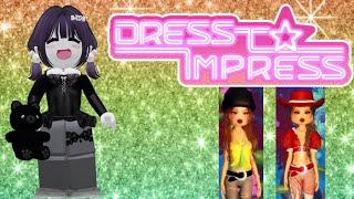 Playing Dress to Impress in Roblox