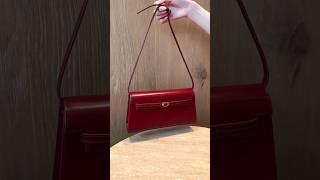 Unboxing alert!  The Dark Cherry Shoulder Bag sold out fast. Pre-sale is live again. Don’t wait!