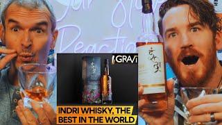 Indian Whisky awarded the BEST IN THE WORLD!?!? Indri Whiskey Taste REVIEW!!