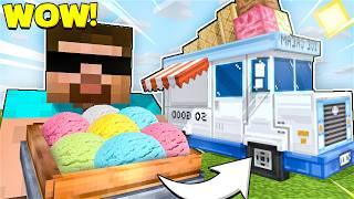 I OPENED AN ICE CREAM TRUCK IN MINECRAFT