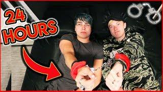 Handcuffed to BestFriend for 24 HOURS | Colby Brock