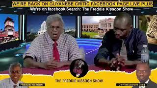 The Freddie Kissoon Show with Host - Frederick Kissoon & Co-host Leonard Craig.