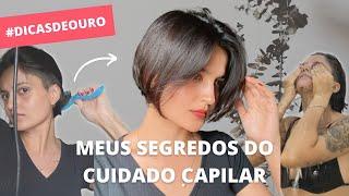 Minha rotina de cuidados capilares para cabelos curtos | Produtos que uso, dicas e muito mais