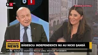 Traian Băsescu: „Am avut o campanie care a fost falsificată cap-coadă.” Știri B1TV_6 iunie 2024