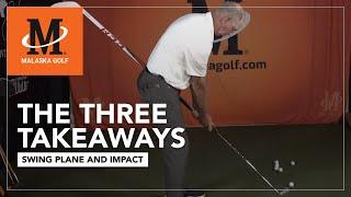 Malaska Golf // The Three Takeaways to Get Your Golf Swing on Plane