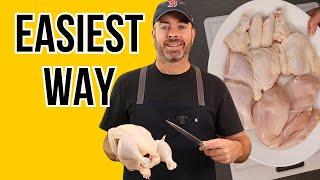 How to Cut Up A Whole Chicken For Beginners | Best Way