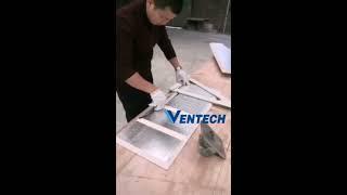 The Procedure For Fabrication & Installation Of Phenolic Air Duct Panel