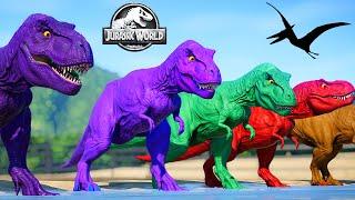 T-Rex Vs Spinosaurus Jurassic World Evolution Mods Dinosaurs Fighting   Tyrannosaurus Rex Vs Spino