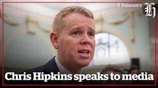 Chris Hipkins speaks to media   | nzherald.co.nz