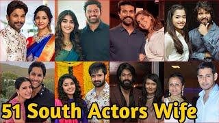 51 South Indian Actors Wife 2021 | Most Beautiful Wives Of South Superstars