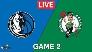 NBA LIVE! CELTICS vs MAVERICKS GAME 2 | June 8, 2024 | 2024 NBA Finals Live 2K