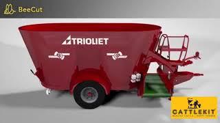 Trioliet Feed Mixer wagon by Cattlekit