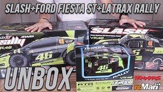 Traxxas VR46 Version (Ford Fiesta ST, LATRAX Rally & Slash) Unbox!