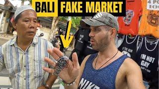 $50 Challenge At Bali's Biggest Fake Market 