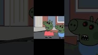 Peppa and George turned into Zombies! Zombie Apocalypse!!! #peppapig #peppa #animation