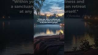 The Silence Within: Hermann Hesse | Quote for Meditation and Self-Discovery