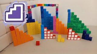 Numberblocks step squad 1, 3, 6, 10, 15, 21, 28, 36, 45, 55