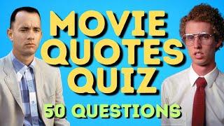 Guess the Movie from the Quote, Test Your Film Knowledge (50 Questions)