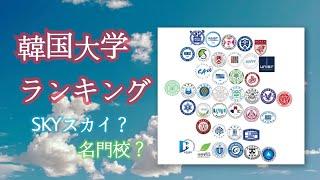 韓国人が考える韓国の大学ランキング！【韓国/留学】 #Shorts #韓国留学 #韓国大学