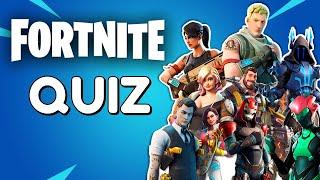 "FORTNITE" QUIZ!  | 40 QUESTIONS| CHALLENGE/ TRIVIA