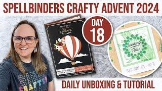 Day 18  Spellbinders 2024 Crafty Advent Calendar | December 18th Reveal & Project Tutorial