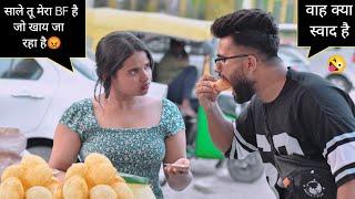 Pani Puri Prank On Random Girls  | Eating Pani Puri Prank Video | Shainy Khan 2023