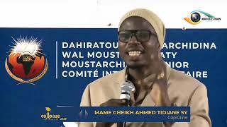 Discours de Mame Cheikh Ahmed Tidiane SY Capitaine -Clôture Colloque inter-universitaire 2025