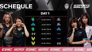  LIVE | DAY 1 | MWI 2024 X EWC Group Stage | (ENG)