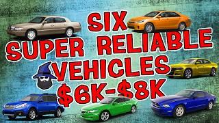 The CAR WIZARD Shares 6 Super Reliable Vehicles $6K-$8K
