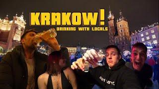 GETTING DRUNK WITH LOCALS IN KRAKOW!  (I love Poland!!)