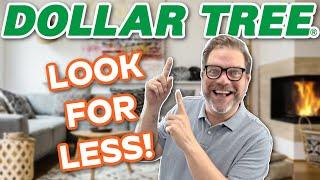 High-End Home Decor DUPES on a Dollar Tree Budget | Must-Try DIY Dupes