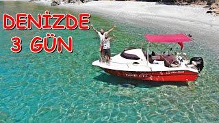 Denizde 3 Gün | İztuzu, Dalaman, Göcek - Yengeç Avı Ve Teknede konaklama. Part: 1