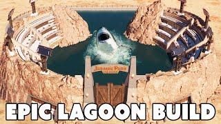  My Best Modded Lagoon Build In Jurassic World Evolution 2 | SPEED BUILD
