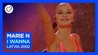 Marie N - I Wanna | Latvia  | Winner of Eurovision 2002