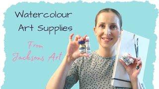 Jacksons Art Supplies Haul UK 2022 | Watercolour Supplies Ideas