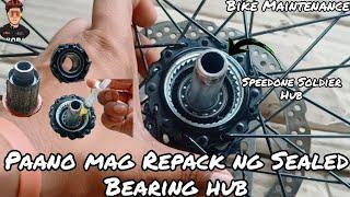 Paano mag repack ng sealed bearing hubs | Speedone Soldier | Paano mag Maintenance ng hub