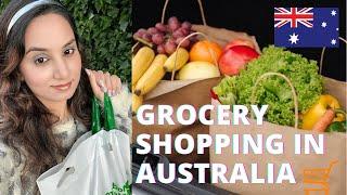 Grocery-store tour in Australia | Grocery shopping | Woolworths Supermarket