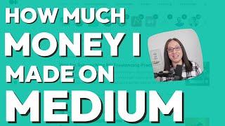 My Total Medium Earnings/Income as a Freelance Writer | how much I've made on Medium in total