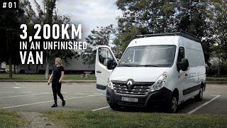 3200 km in an unfinished van - Adventure in Andalusia 2021 EP1