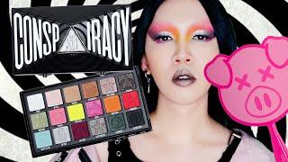 【Jeffree Star Conspiracy】歐美YT兩大巨頭風靡至今的合作彩盤！｜Jeffree Star Conspiracy Palette Unboxing｜Anima開開箱