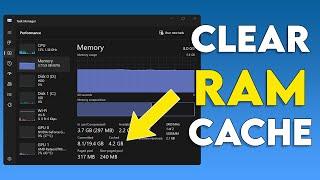 How to Clear RAM Cache in Windows 11