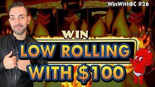 ↘ Low Roller Challenge Using Only $100