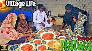 Village Living | Woman Make Gajar Ka Halwa | Pure Mud House | Traditional Life | 4k 