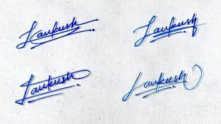 Lavkush name signature style | L signature | Requested signature style | L signature ideas |