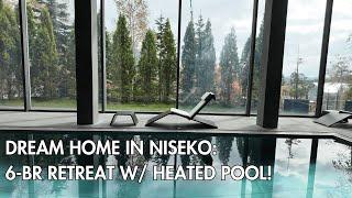 Discover Your Dream Home in Niseko: A Stunning 6-Bedroom Retreat with Heated Pool!