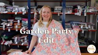 Dressmaking Fabrics for Wedding + Garden Party Outfits